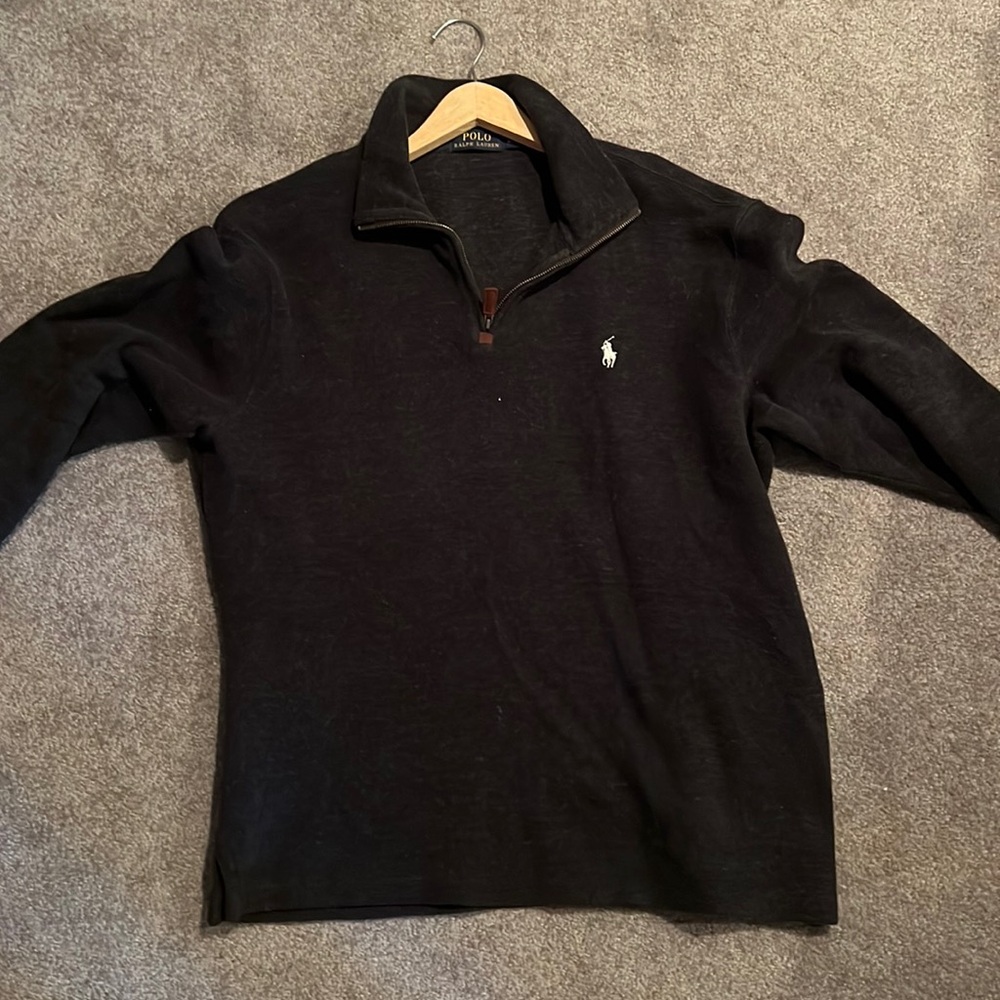 Polo quarter zip sweater